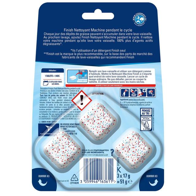 3059946163611 - Finish - Nettoyant lave-vaisselle pendant le cycle