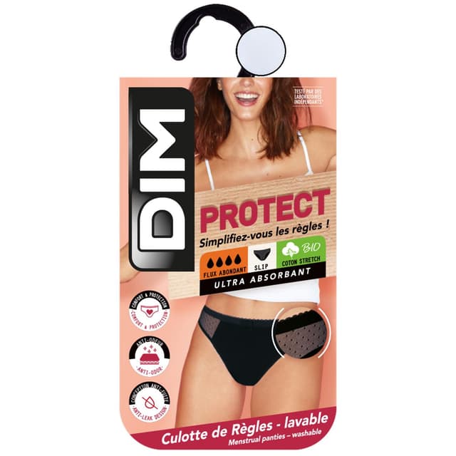 3610862424011 - Dim - Culotte menstruelle flux abondant Protect Féminine