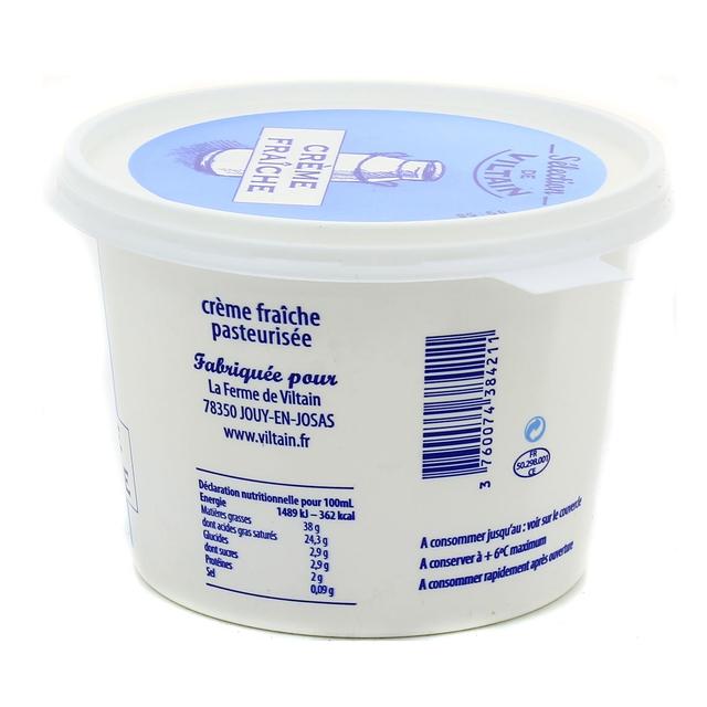 3760074384211 - Ferme de Viltain - Crème Fraiche 38%MG