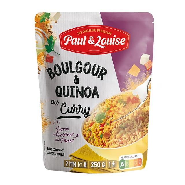 3379670015711 - Paul & Louise - Boulgour Quinoa Curry micro-ondes