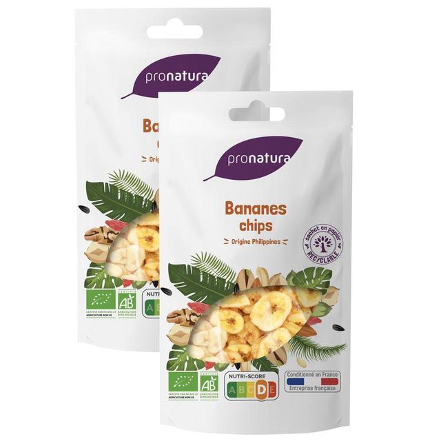2050000326011 - Pronatura - Bananes chips bio