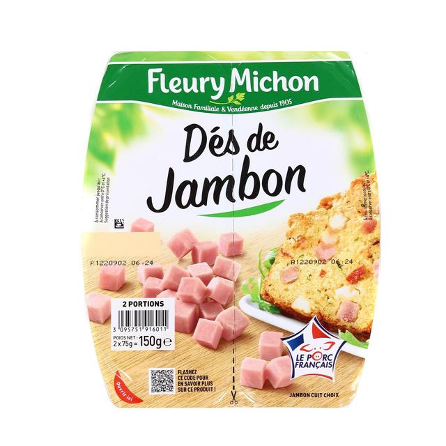 3095751916011 - Fleury Michon - Dés de Jambon de Paris