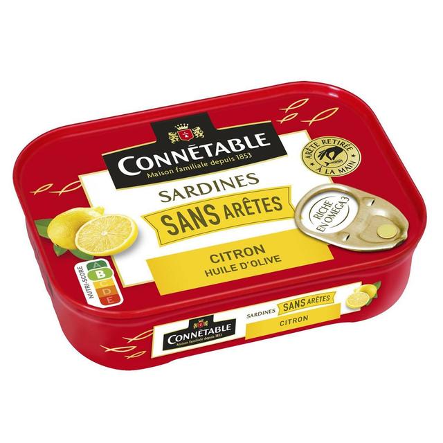 3263670126211 - Connetable - Sardines sans arêtes au citron