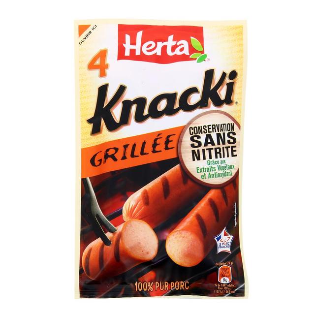 7613036976411 - Herta - Knacki Grillées, 280g