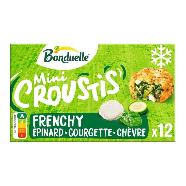 3083681166811 - Bonduelle - Crousti épinard courgette Chèvre