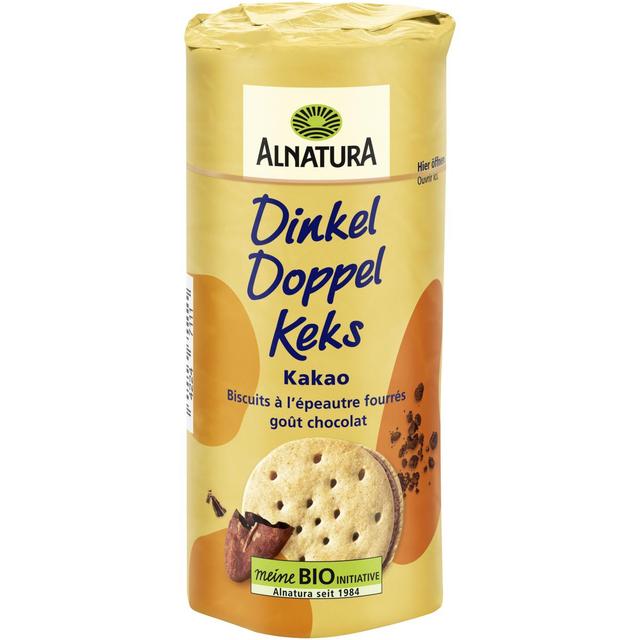 0000042247111 - Alnatura - 7 Biscuits à l'épeautre fourrés Goût Chocolat Bio