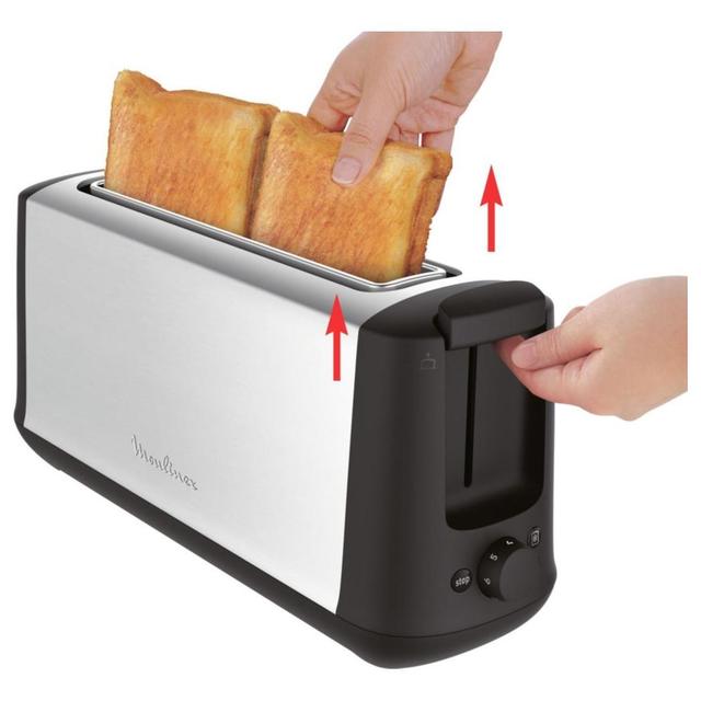 3045386377411 - Moulinex - Grille pain subito select inox- LS260800