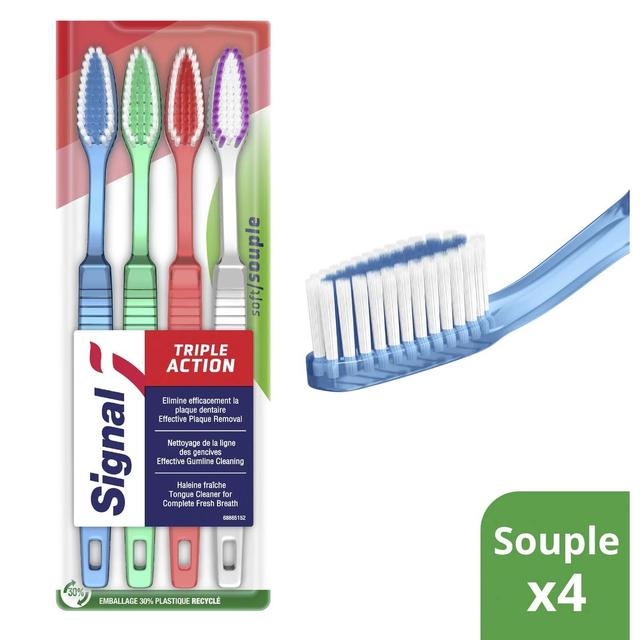 8720181239311 - Signal - Brosse à dents Souple Triple Action