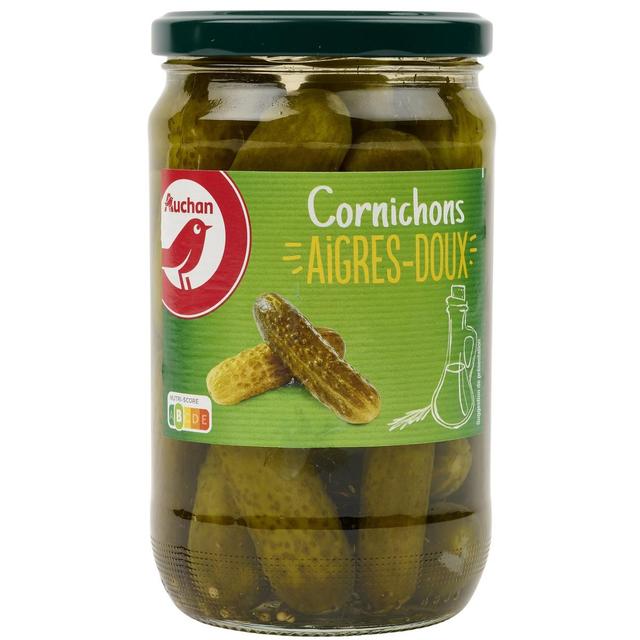 3596710469611 - Auchan - Cornichons aigres-doux