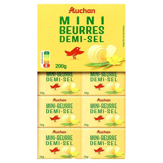 3596710529711 - Auchan - Mini beurres demi-sel