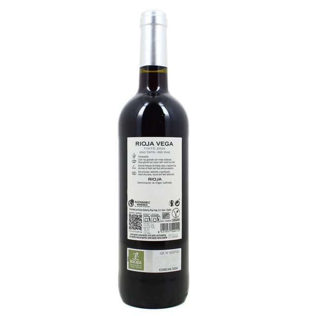 8411971540112 - Espagne - Rioja Véga rouge DOC