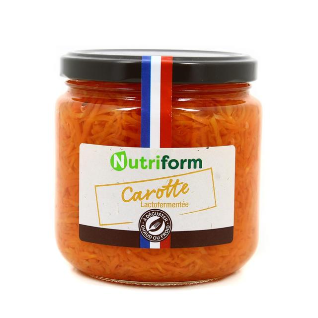 3022820420612 - Nutriform - Carottes Lacto-fermentée bio