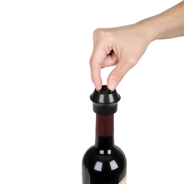 0063562530712 - Trudeau - Pompe à vin + deux bouchons