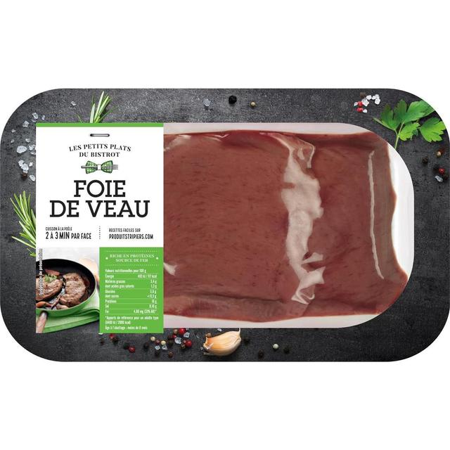 3039050281012 - Les Petits Plats du Bistrot - Tranches de Foie de Veau
