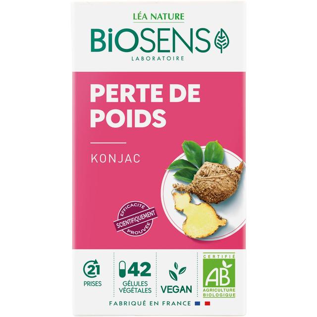 3456300011012 - Biosens - Gellule Perte Poids Konjac Complément alimentaire Bio