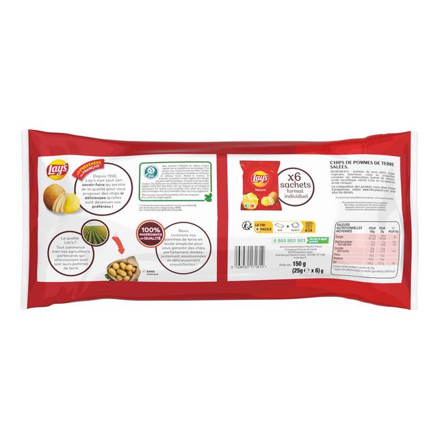 3168930171812 - Lay's - Chips nature