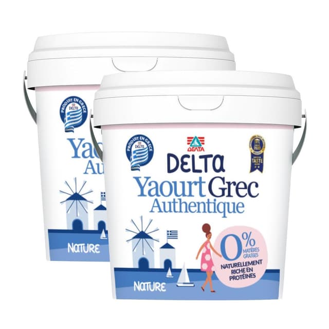 5201037711234 - Delta - Yaourt Grec Nature 0%mg