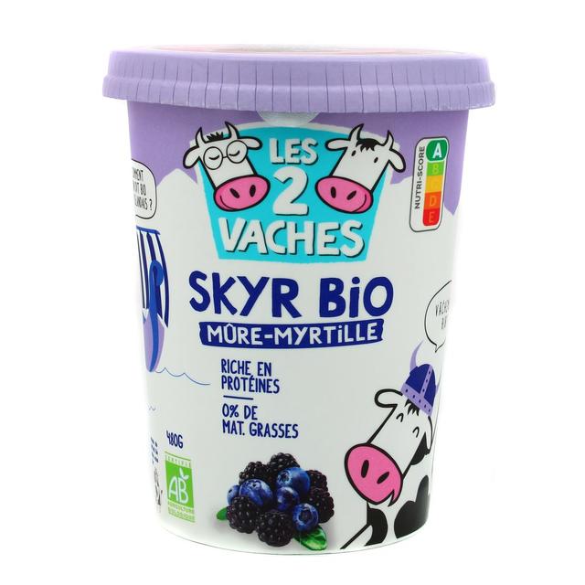 3661344723412 - Les 2 Vaches - Skyr Bio Mûres Myrtilles