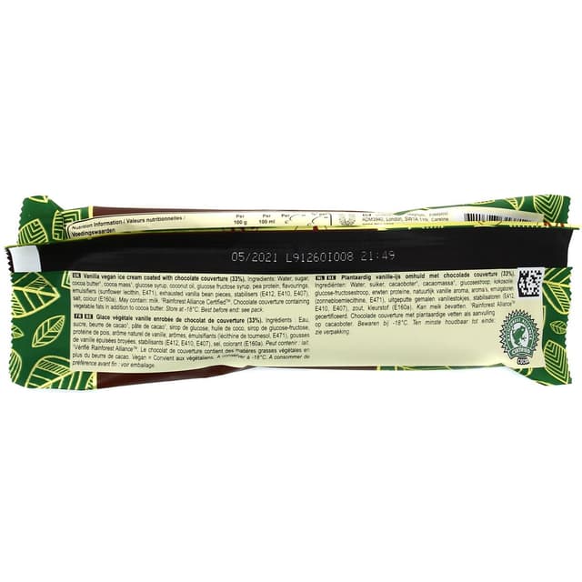 8711327313712 - Magnum - Bâtonnet glacé Vegan Classic 90ml