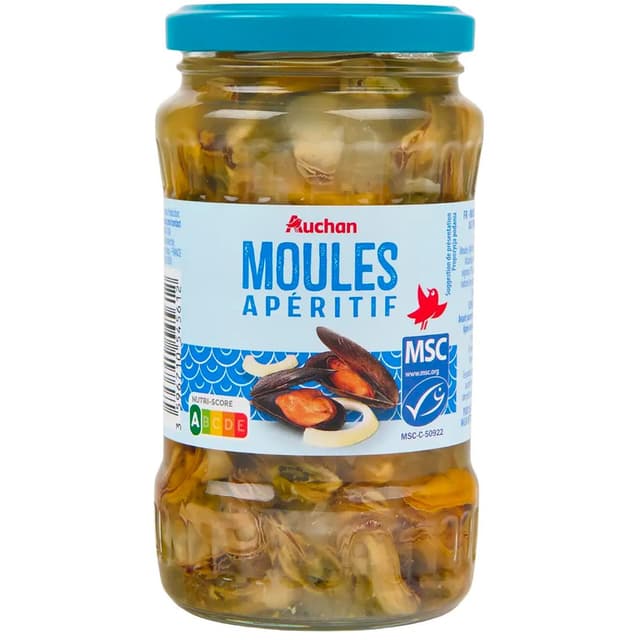 3596710545612 - Auchan - Moules apéritif MSC
