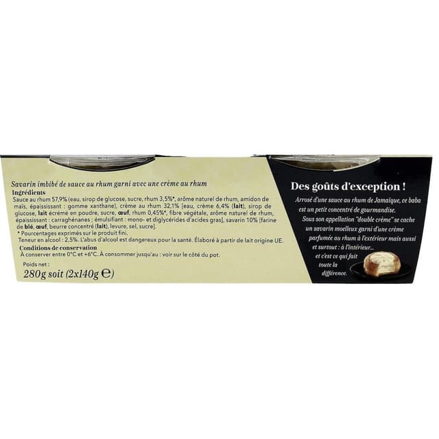 3596710455812 - Auchan - Baba au Rhum