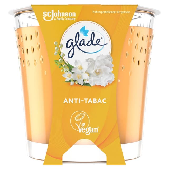5000204325812 - Glade - Bougie Anti-Tabac Vegan