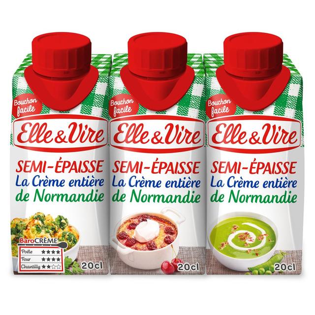 3451790936012 - Elle&Vire - Crème 30% Mg Semi- Epaisse UHT