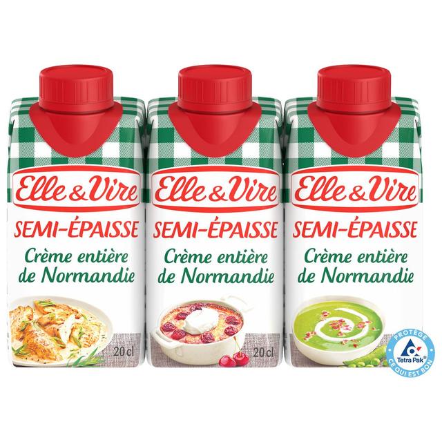 3451790936012 - Elle&Vire - Crème 30% Mg Semi- Epaisse UHT