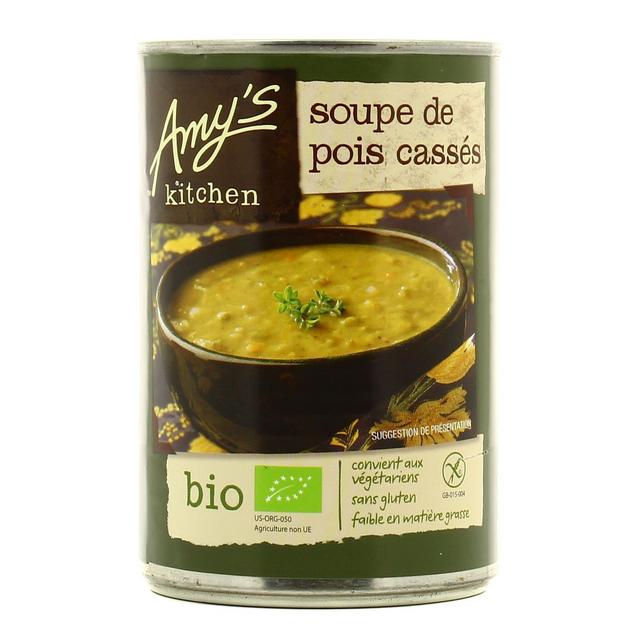 0042272006212 - Amy's Kitchen - Soupe Bio de pois cassés sans gluten