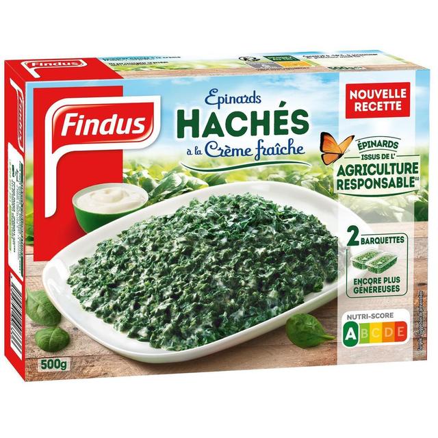 3599741006312 - Findus - Epinards Hachés à la Crème