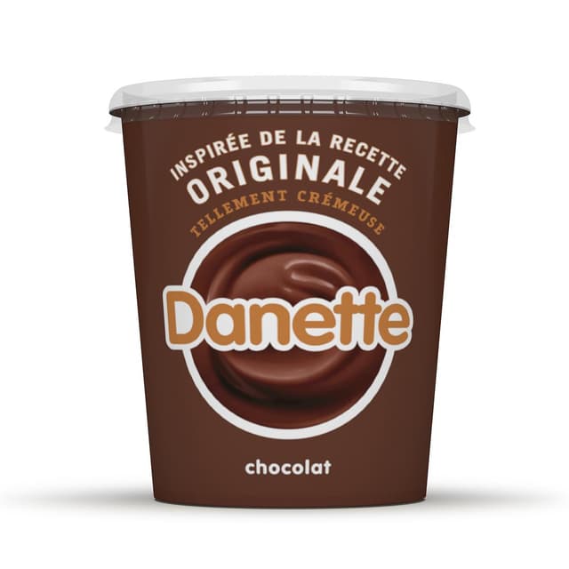 3033491597312 - Danette - Crème chocolat barquette
