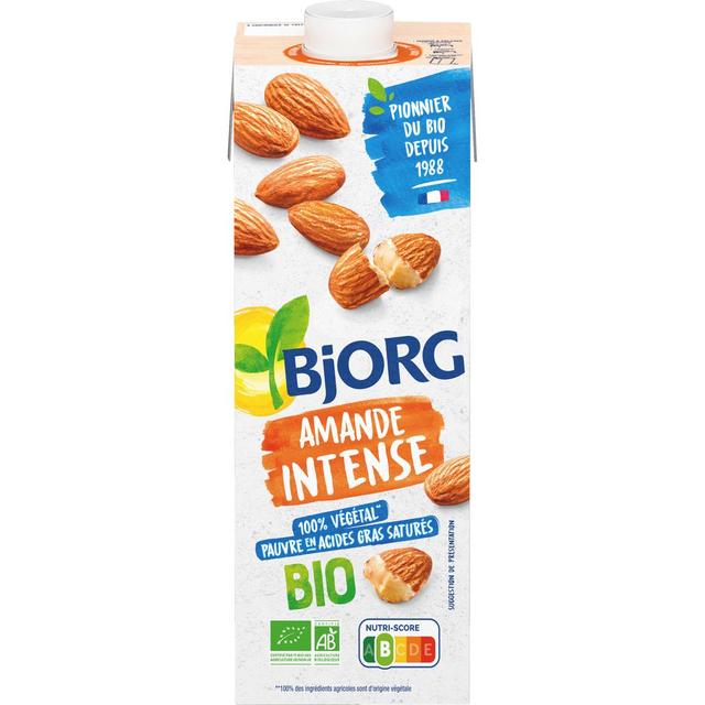 3229820129112 - Bjorg - Lait d'amande Intense Boisson Végétale Bio
