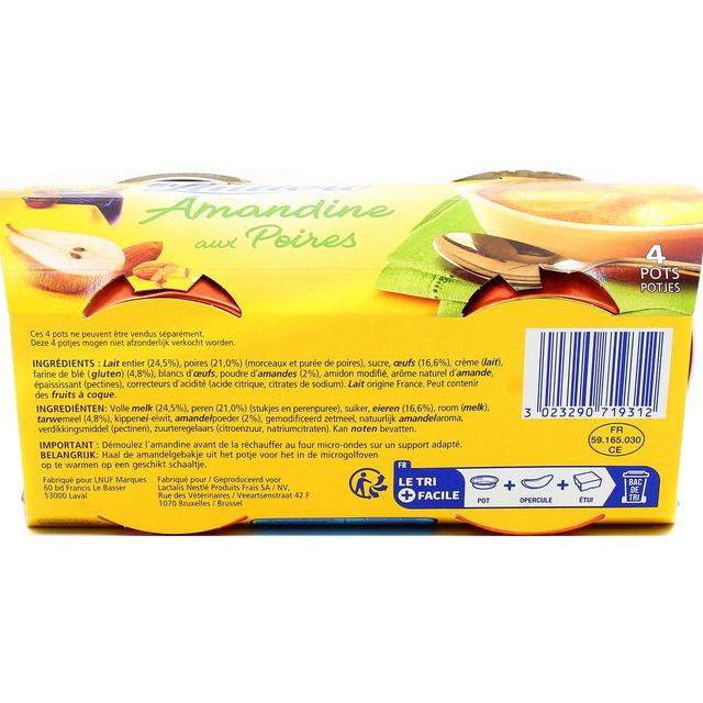 3023290719312 - La laitière - Amandines aux Poires