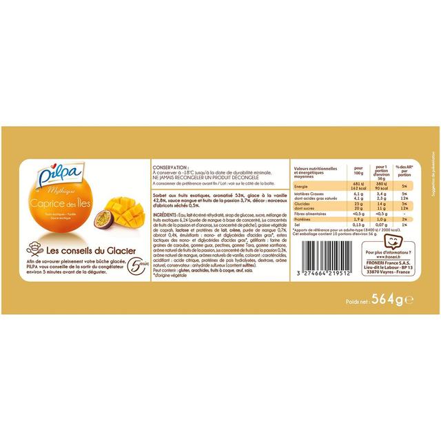 3274664219512 - Pilpa - Bûche caprice des îles