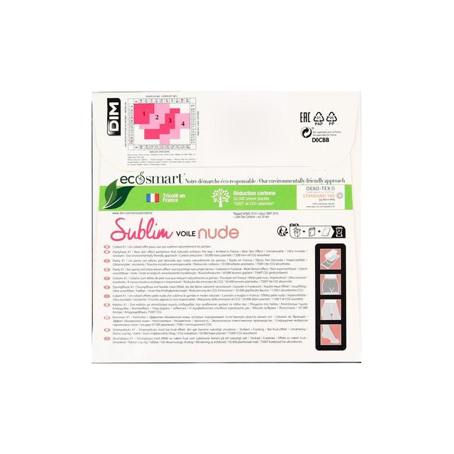 3610862639712 - Dim - Collant femme transparent chair 15D halé