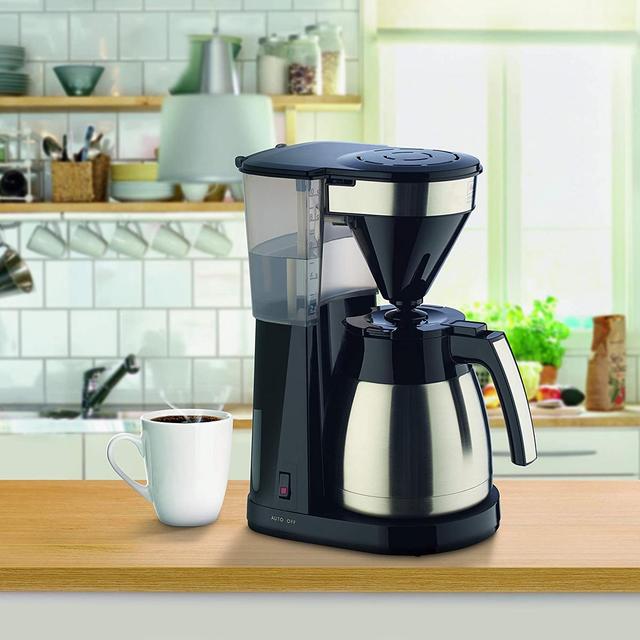 4006508220113 - Melitta - Cafetière easy top therm II Steel Noir & steel 1023-10