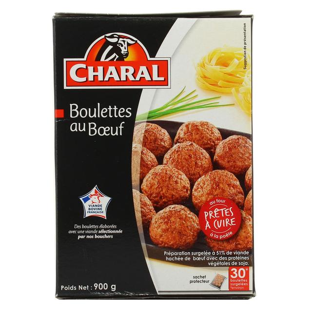 3227061000313 - Charal - Boulettes de boeuf 15%mg