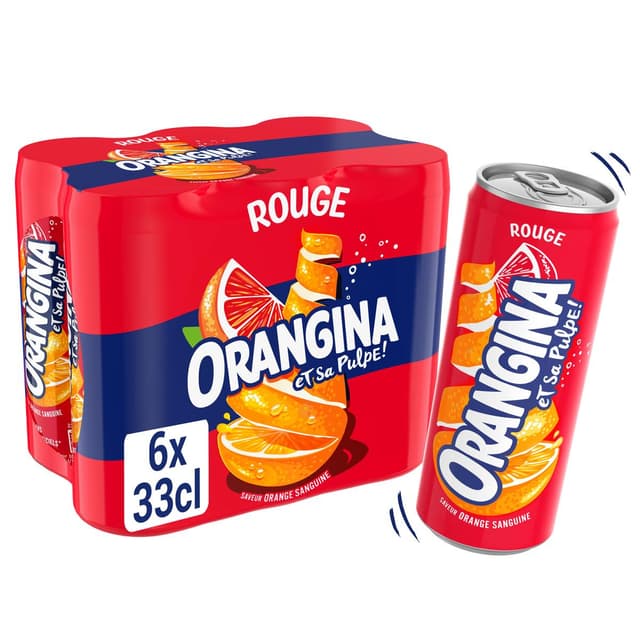 3124480190413 - Orangina - Boisson gazeuse à l'orange sanguine