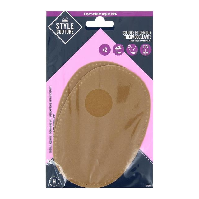 3040695821013 - Style couture - Coudes et genoux aspect daim