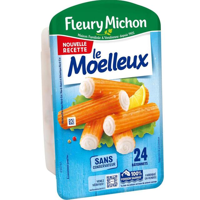 3302740101113 - Fleury Michon - Surimi Moelleux