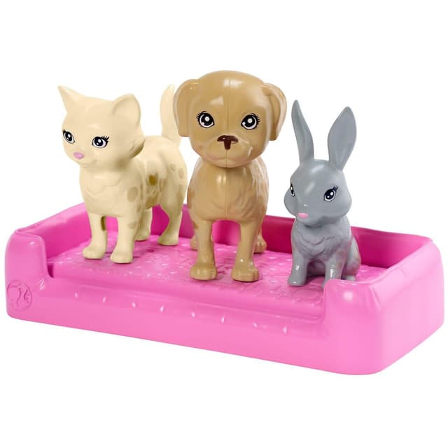 0887961691313 - Barbie - Mattel - Le bain des animaux- Barbie- Fxh11