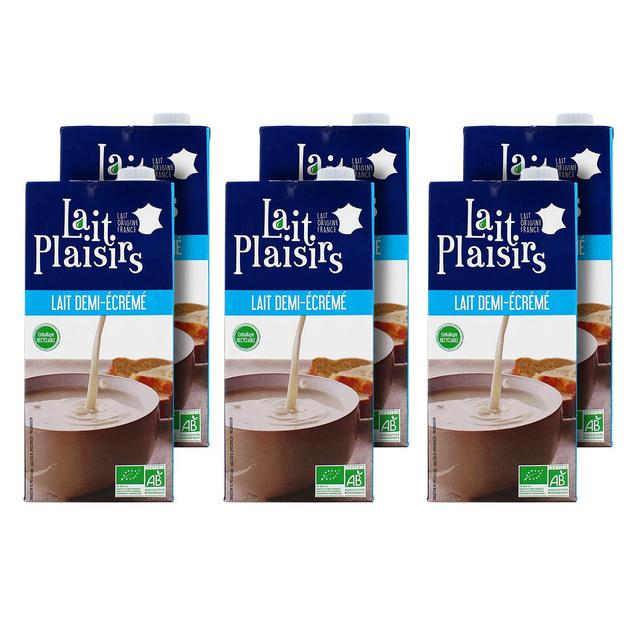 2050000391613 - Lait Plaisirs - Lait demi-écrémé UHT bio