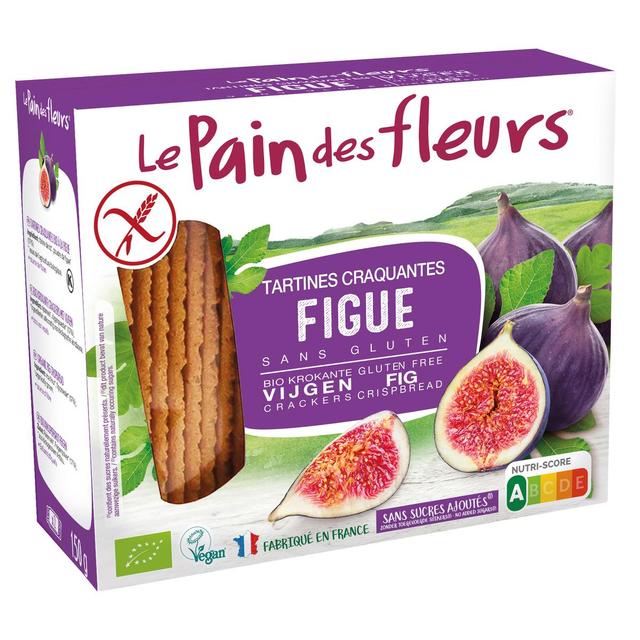 3380380072413 - Le pain des fleurs - Tartines Craquantes bio à la Figues