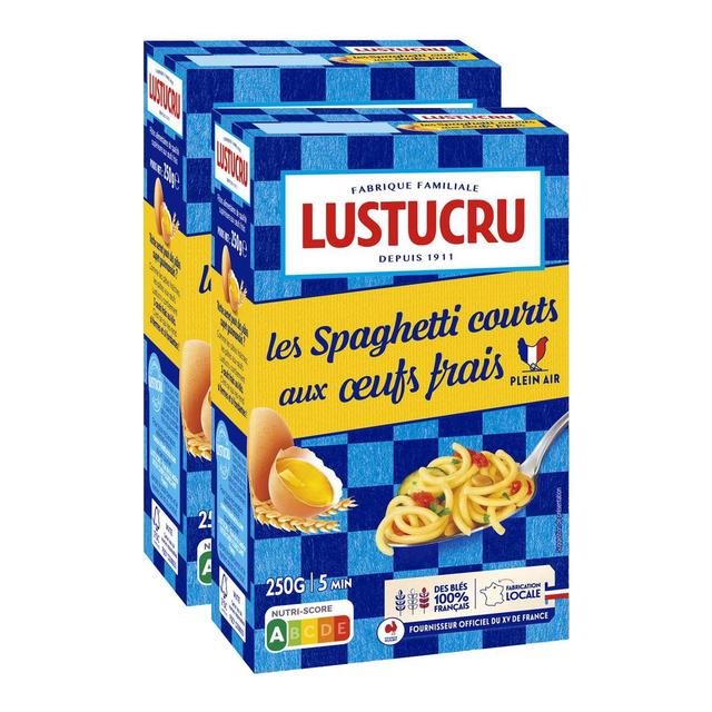 2050000272813 - Lustucru - Pâtes Spaghetti Courts aux Oeufs Frais
