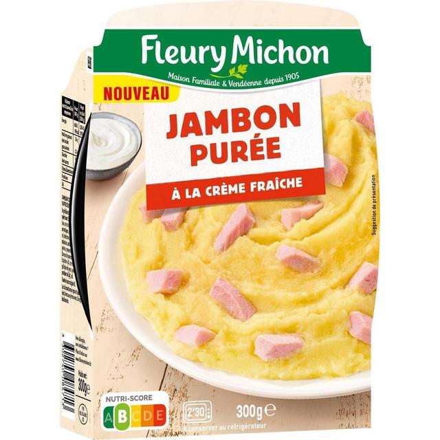 3302740084713 - Fleury Michon - Jambon Purée à la Crème Fraîche