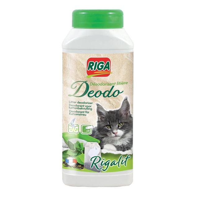 3166780045413 - Riga - Désodorisant pour Litière Senteur Thé Vert