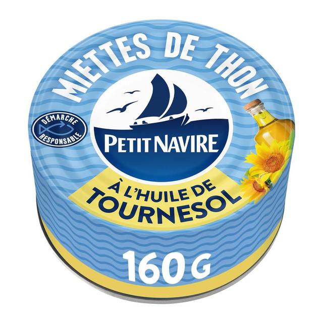 3019081236113 - Petit Navire - Miettes de thon à l'huile de tournesol