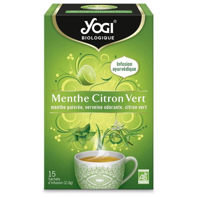 4012824406513 - Yogi - Infusion menthe Citron Vert Bio - 15 sachets