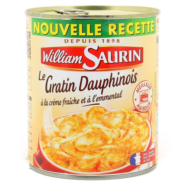 3049580557013 - William Saurin - Gratin dauphinois à la crème fraîche et à l'emmental