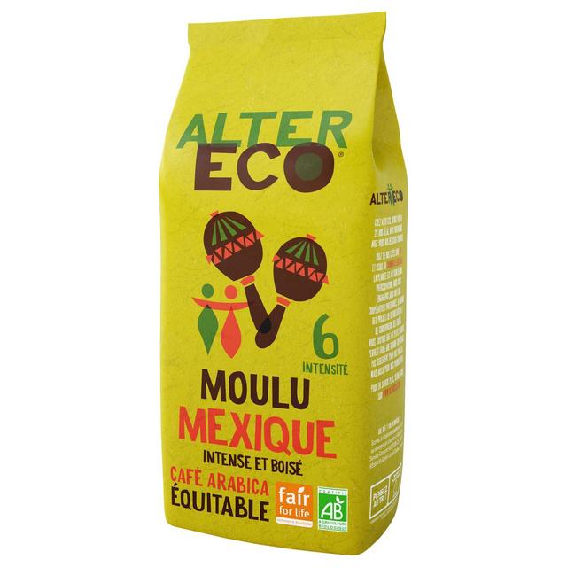 3700214617113 - Alter Eco - Commerce Equitable - Café moulu Arabica intense et boisé Bio du Mexique